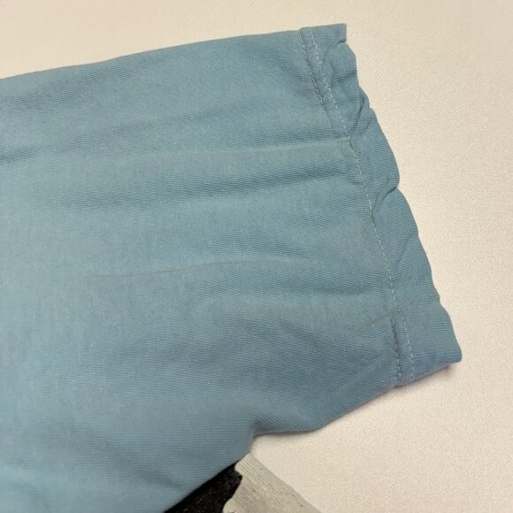 Vintage 90s Black Sand Beach T Shirt Womens Large 22x21.5 Blue Single Stitch - Picture 12 of 15